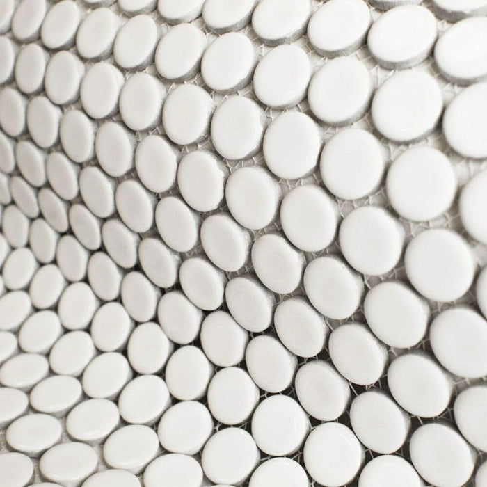 Splendour Pixel White Herringbone Gloss 22x73 - Unbeatable Bathrooms