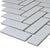 Splendour Pixel 316x277 White Herringbone Matt Tiles - Unbeatable Bathrooms