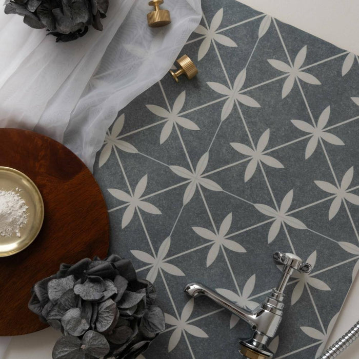 Splendour Poole 450x450 Patterned Floor Tiles - Unbeatable Bathrooms