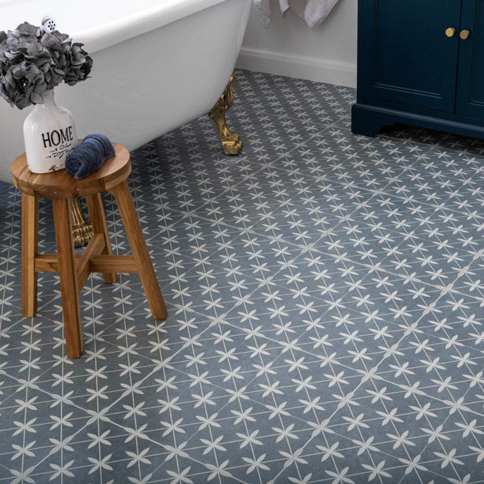Splendour Poole 450x450 Patterned Floor Tiles - Unbeatable Bathrooms