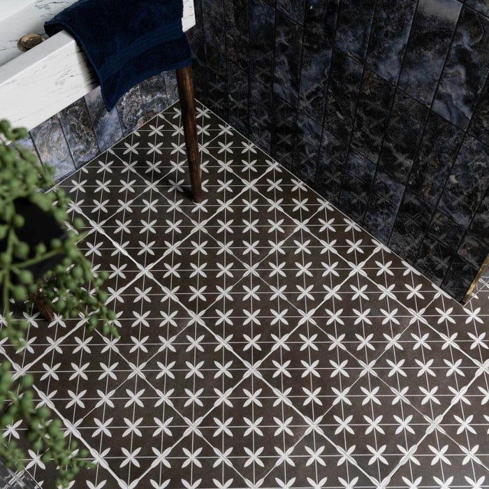 Splendour Poole 450x450 Patterned Floor Tiles - Unbeatable Bathrooms