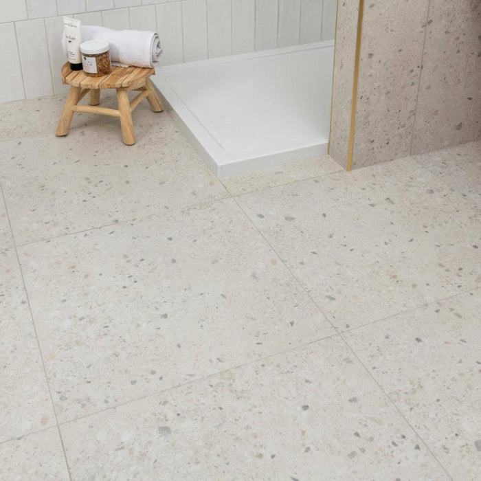Splendour Rialto 598X598 Meet Me Matt Grey Rectified Tiles - Unbeatable Bathrooms