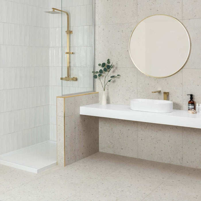 Splendour Rialto 598X598 Meet Me Matt Grey Rectified Tiles - Unbeatable Bathrooms