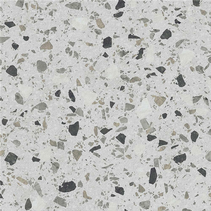 Splendour Rialto 598X598 Twister Mix Matt Grey Rectified Tiles - Unbeatable Bathrooms