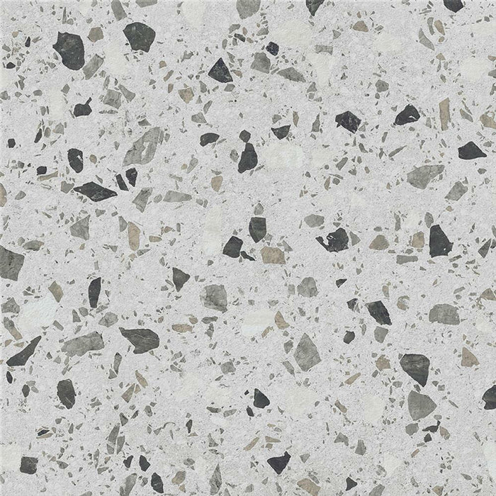 Splendour Rialto 598X598 Twister Mix Matt Grey Rectified Tiles - Unbeatable Bathrooms