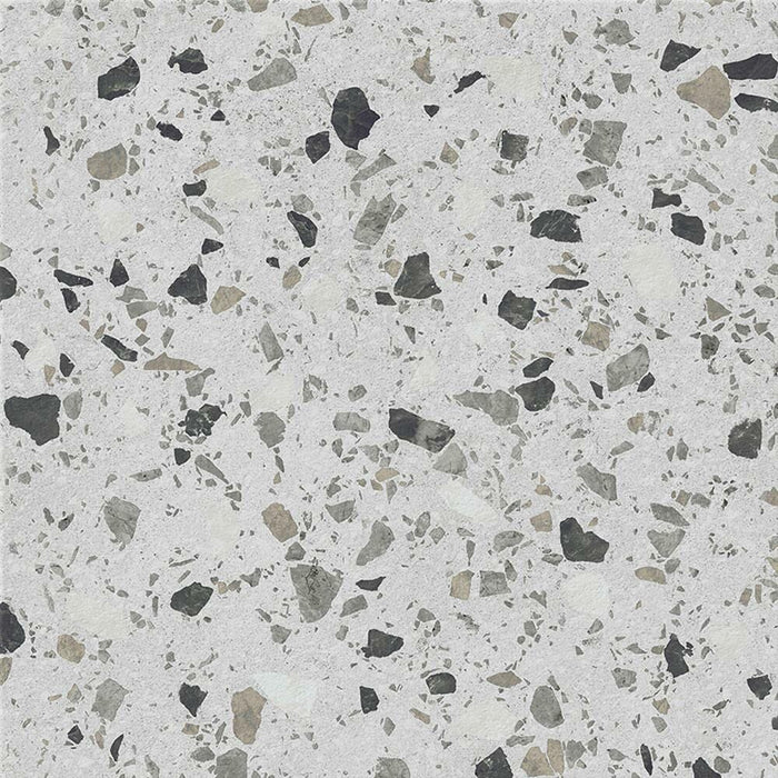 Splendour Rialto 598X598 Twister Mix Matt Grey Rectified Tiles - Unbeatable Bathrooms