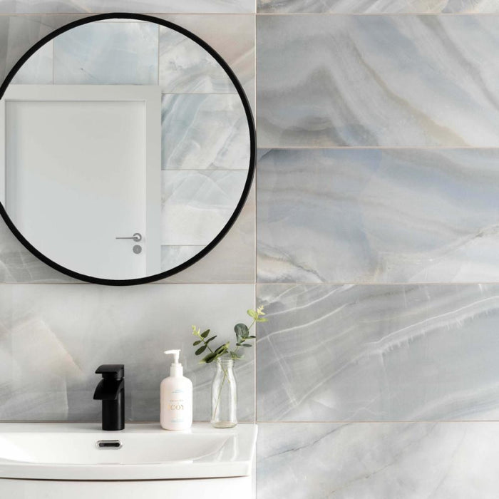 Splendour Rodas 600x300 Marble Effect Tiles - Unbeatable Bathrooms