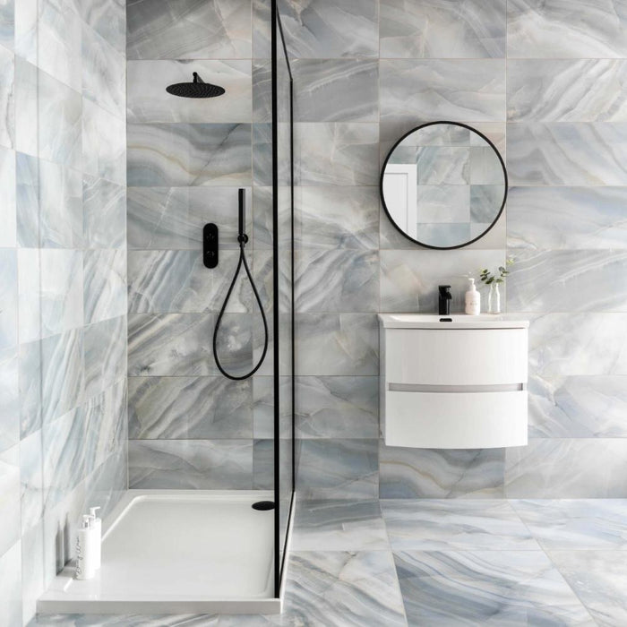 Splendour Rodas 600x300 Marble Effect Tiles - Unbeatable Bathrooms