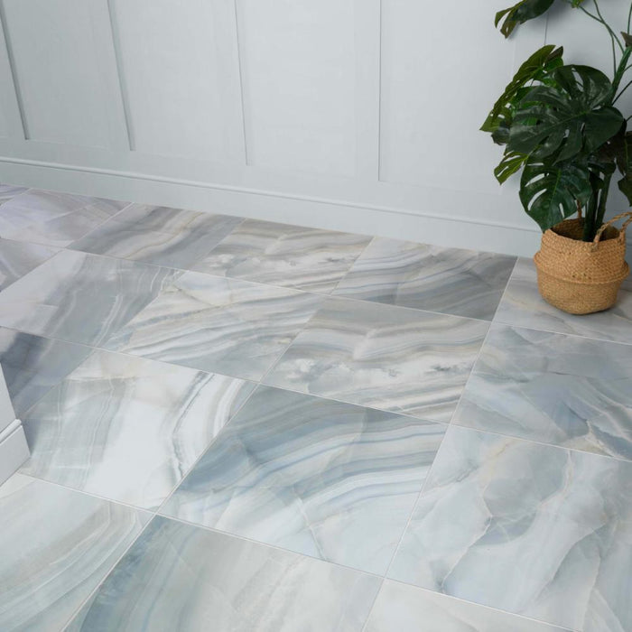 Splendour Rodas 600x600 Marble Effect Tiles - Unbeatable Bathrooms