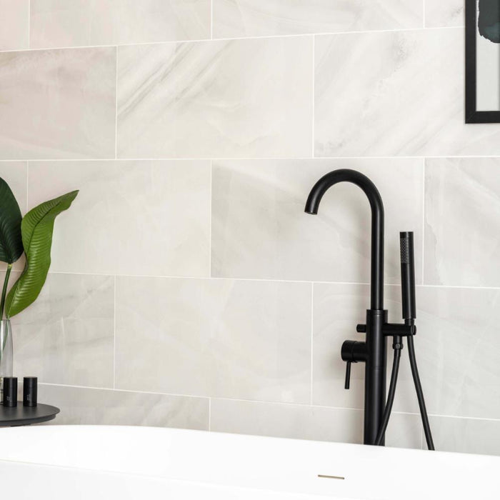 Splendour Rodas 600x300 Marble Effect Tiles - Unbeatable Bathrooms