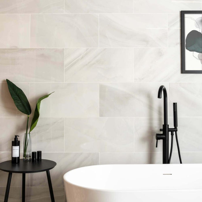 Splendour Rodas 600x300 Marble Effect Tiles - Unbeatable Bathrooms