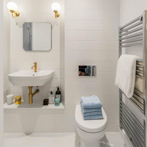 Splendour Satin White 148x148 Wall Tiles - Unbeatable Bathrooms