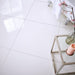 Splendour Snow 800x800 White Tiles - Unbeatable Bathrooms