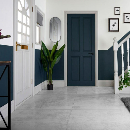 Splendour Stardust 898x898 White Semi Polished Stone Effect Tiles - Unbeatable Bathrooms