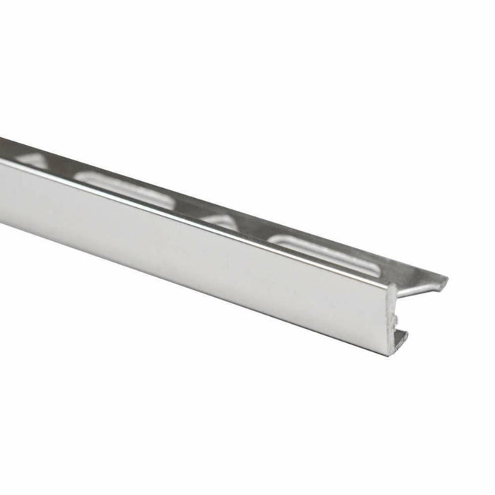 Splendour Straight Edge Metal Trim 12.5Mm Silver -ESCTST125SI 