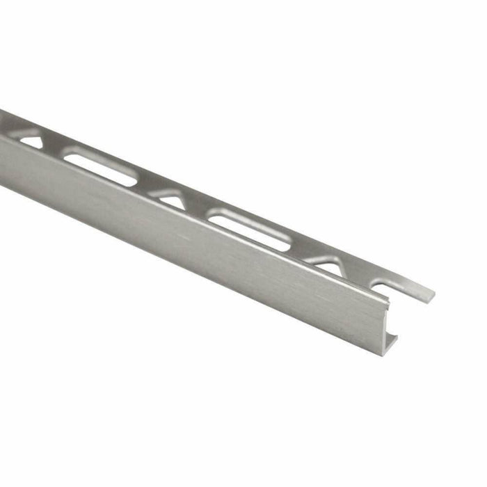 Splendour Straight Edge Metal Trim 8Mm Brushed Effect -ESCTST8BR 