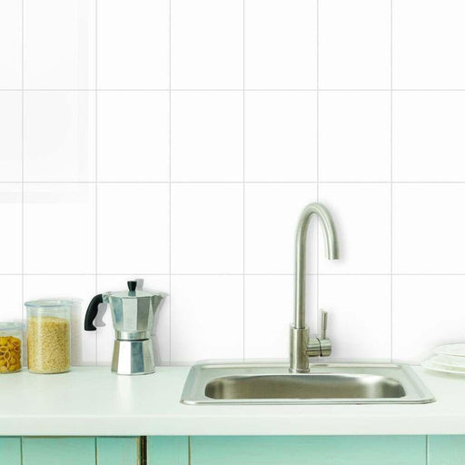 Splendour Timeless 250x200 Glossy White Ceramic Wall Tiles - Unbeatable Bathrooms