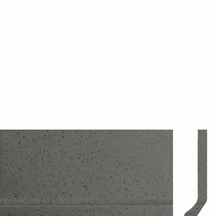 Splendour Traffik 198x90 Graphite Cove Skirting Concrete Effect Tiles - Unbeatable Bathrooms