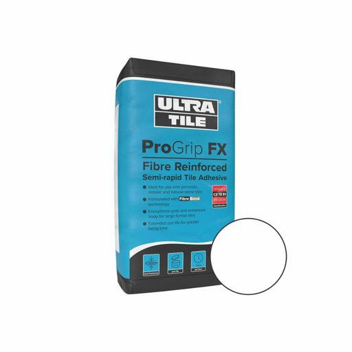 Splendour Ultra Tile Fix Progrip Fx Fibre White 20Kg -802279 
