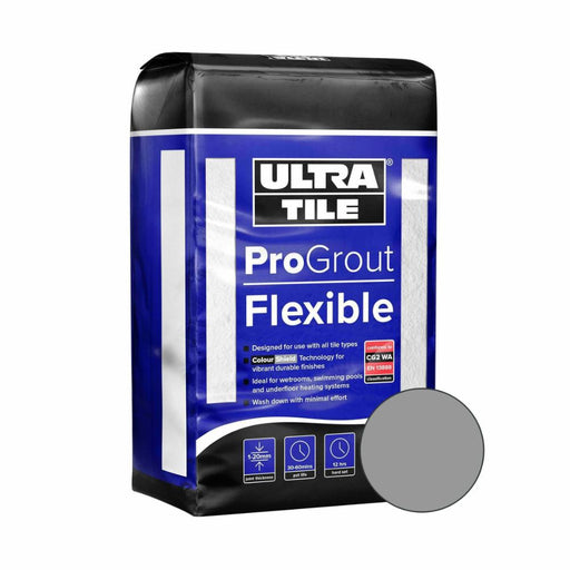 Splendour Ultra Tile Fix Progrout Flexible 3Kg - Grey -802285 