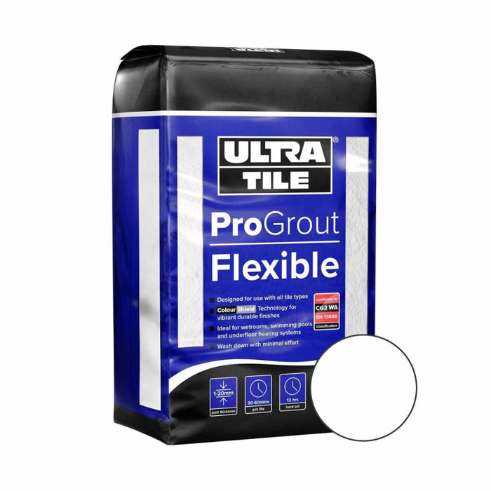 Splendour Ultra Tile Fix Progrout Flexible 3Kg - Vintage White -802283 