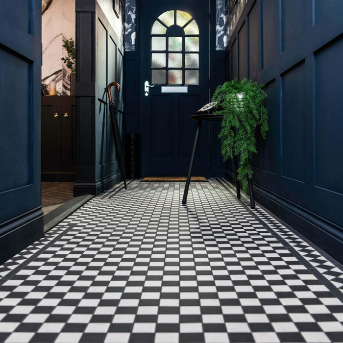 Splendour Victorian 291x291 Chequer Mosaic Tiles - Unbeatable Bathrooms