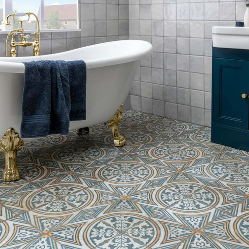 Splendour Vintage 450x450 Industrial Divina Tiles - Unbeatable Bathrooms