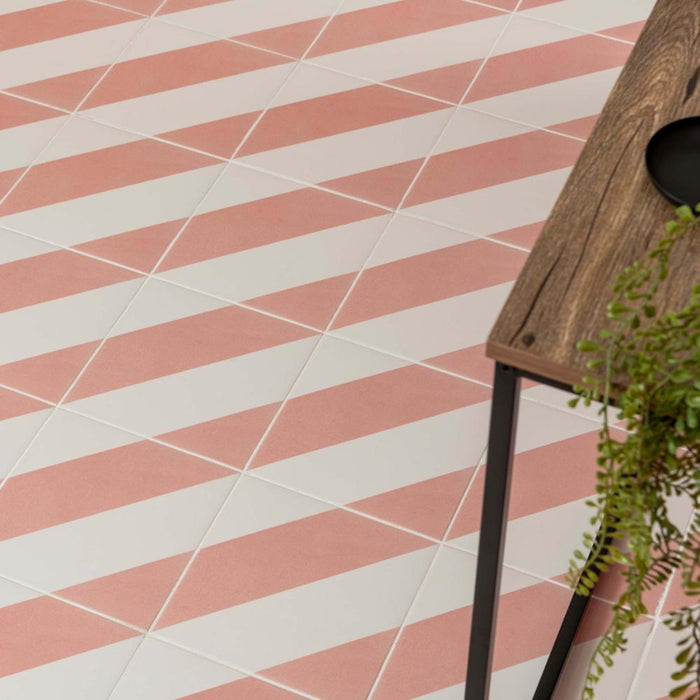Splendour Zebra 223x223Striped Wall and Floor Tiles - Unbeatable Bathrooms