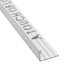 Beava Standard Chrome Tile Trim 8mm (50 Pieces) - Unbeatable Bathrooms