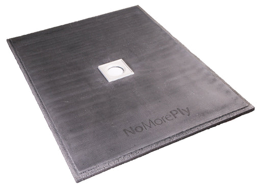 NoMorePly Wetroom Tray Centre Drain 1200x900mm - Unbeatable Bathrooms