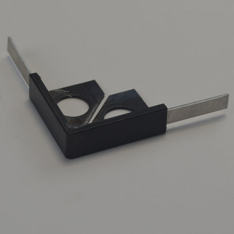 Beava Pair Midnight Black Classic 12.5mm Corners - Unbeatable Bathrooms