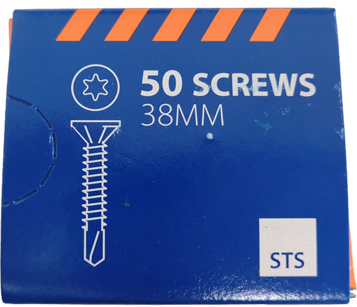 NoMorePly 38mm Fibre Cement Board Screws (Box of 50) - Unbeatable Bathrooms