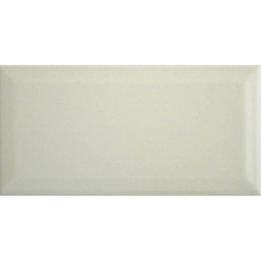 Metro 200 x 100 Bevelled Wall Tile - Light Grey Gloss (Per M²) - Unbeatable Bathrooms