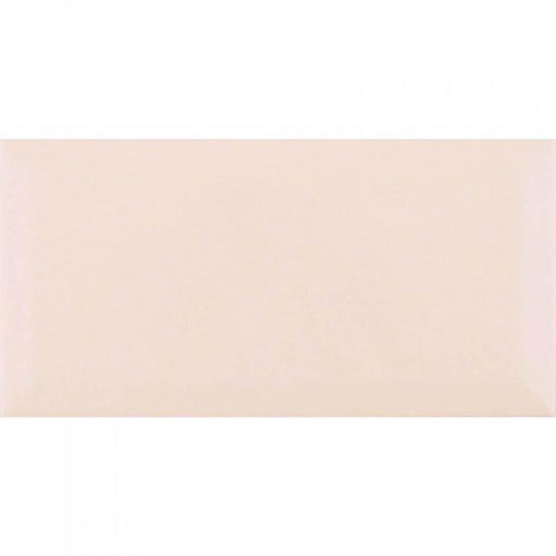 Metro 200 x 100 Bevelled Wall Tile - Petal Pink (Per M²) - Unbeatable Bathrooms