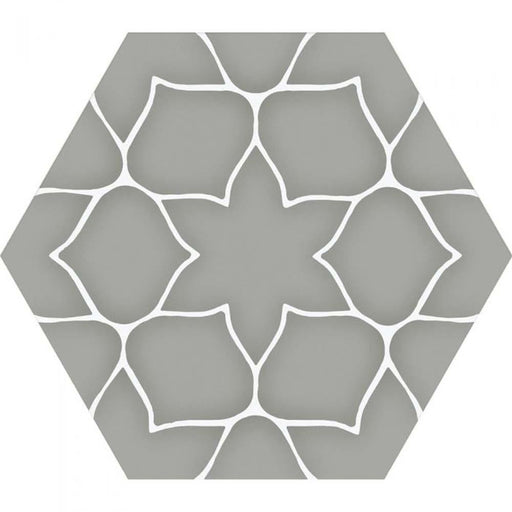 Kerala Hexagon 285 x 330mm Tile - Grey (Per M²) - Unbeatable Bathrooms
