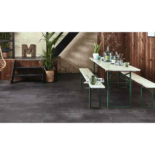 Karndean Da Vinci Stone Shade Weathered Steel Carbon Tile (Per M²) - Unbeatable Bathrooms