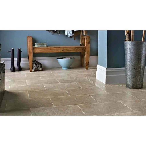 Karndean Knight Tile Stone Shade Portland Stone Tile (Per M²) - Unbeatable Bathrooms